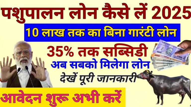 2025 में पशुपालन लोन कैसे लें: अब घर बैठे लें गाय, भैंस पर लोन, जानें लोन लेने के लिए आपको क्या-क्या करना होगा