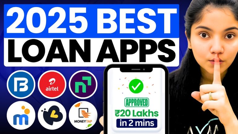 Best Loan App 2025: 2 मिनट में मिलेगा ₹20 लाख तक का लोन, Fast Approval, Instant Loan Without Income Proof