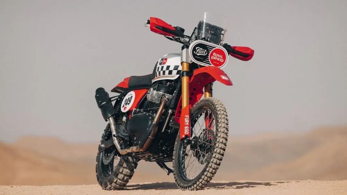 Royal Enfield Fuel Fury 650 Read more at: https://gaadiwaadi.com/royal-enfield-fuel-fury-650-unveiled-a-custom-scrambler/
